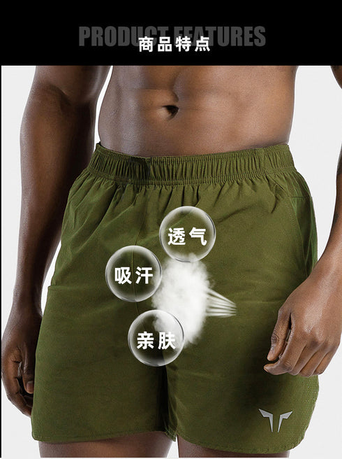 Men's Summer Gym Fitness Double-Decker 2 in 1 Shorts Sports Running Basketball Jogger Bottoms