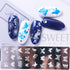 Winter Wonderland Nail Art Stamping Plate with Snowflake, Butterfly, and Rose Leaf Designs - Perfect for DIY Christmas Nail Polish Printing Template Tool