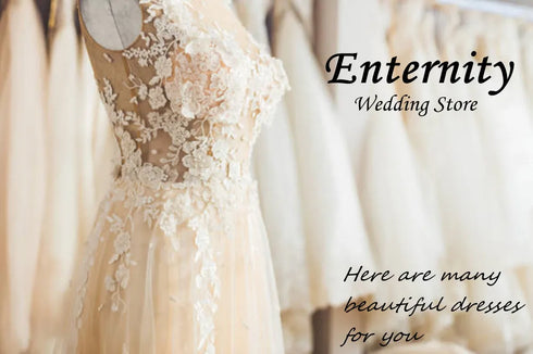 Enternity Fashionable A-line Wedding Gown For Bride Appliques