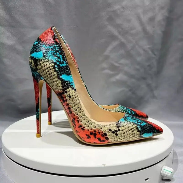 Thin High Heels Stilettos Slip On Party Shoes for Women