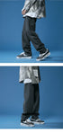 Trendy Baggy Denim Jeans for Men – Stylish Harem Pants for Teens, Ideal for Casual Streetwear and Versatile Outfits, Perfect Medium Wash Jeans for Any Season