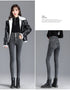Warm High-Waist Fleece-Lined Skinny Jeans for Women - Perfect for Casual Fall Outfits and Stylish Pencil Pants Looks