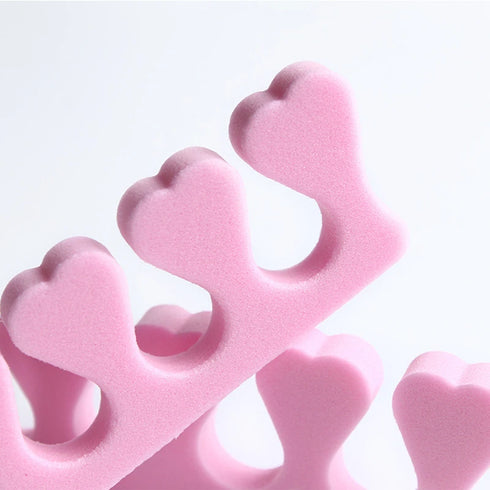 Ultimate Nail Art Foam Toe Separators for Manicure and Pedicure - Soft Sponge Finger Coating Tools in Bulk (100/200/400 Pieces)