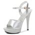 Womens High Heels Sandals 13cm Sexy Stripper Party Pumps