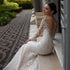Mermaid Wedding Dresses Customized Illusion Backless Sexy Gowns