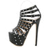 Sexy Peep Toe Platform Heels For Women Party Dance Shoes