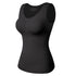 Women’s Slimming Cami Shaper with Built-in Bra for Tummy Control - Comfortable Casual Tank Top for Home, Yoga, and Everyday Wear