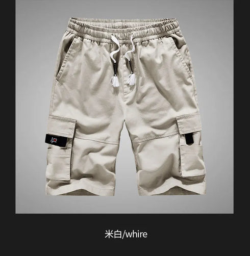 Men's Cargo Shorts Combat Plus Big Size Capris for Summer