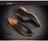 Elegant Men's Oxford Brogue Lace-Up Shoes for Business, Weddings, and Formal Occasions - Stylish Bullock Dress Footwear