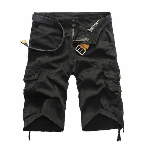 Summer Cargo Shorts Men Cool Camouflage Casual Pants Camo