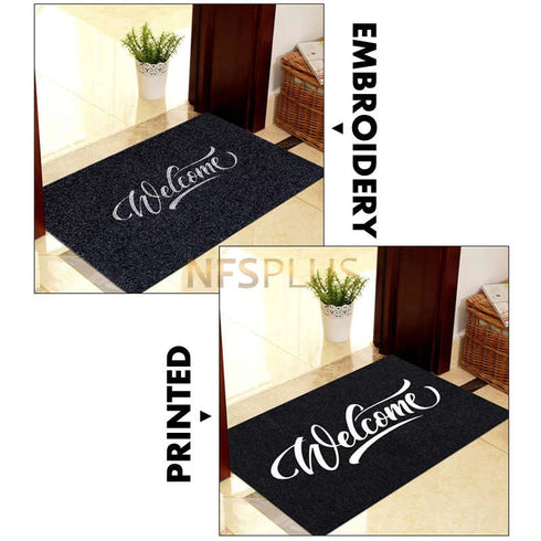 Modern Oriental Style Coffee Doormat - Non-Slip Floor Mat for Home Decor