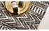 Ethnic Style Woven Linen Cotton Rectangle Rug Mat for Living Room and Bedroom Foot Pad