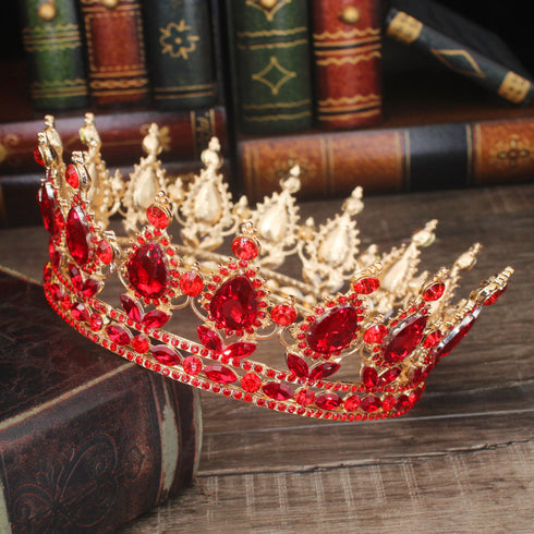 Elegant Crystal Tiara and Crown Hair Accessories for Weddings and Pageants