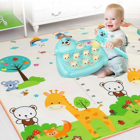 Baby Play Mat Waterproof Soft Floor Playmat Foldable Crawling Carpet Educational Activity Rug