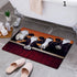 Cartoon Camper Bathroom Doormat Absorbent Indoor Rug Anti-Slip Decorative Floor Mat