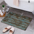Cartoon Camper Bathroom Doormat Absorbent Indoor Rug Anti-Slip Decorative Floor Mat