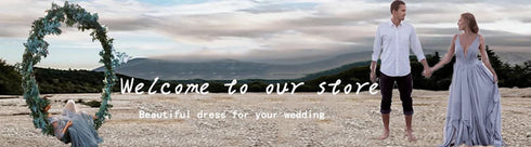 DREAM Customized Lace Boho Wedding Dresses V Neck Backless Gown