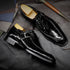 Elegant Designer Men's Formal Loafers - Classic Leather Business Shoes for Office and Valentine Gifts