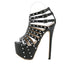 Sexy Peep Toe Platform Heels For Women Party Dance Shoes