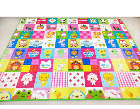 Baby Play Mat Waterproof Soft Floor Playmat Foldable Crawling Carpet Educational Activity Rug