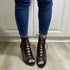 Sexy High Heels Hollow Mesh Sandals for Summer Fashion Comfort Peep Toe Stilettos Jazz Dance Female Shoes Plus Size