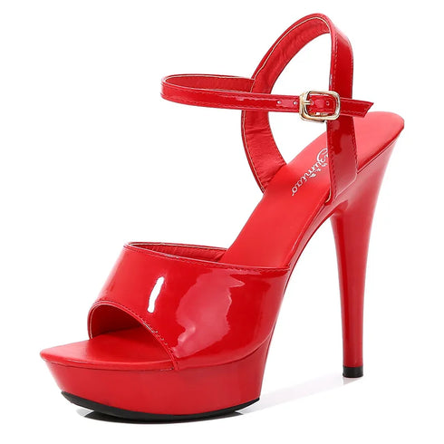 Womens High Heels Sandals 13cm Sexy Stripper Party Pumps