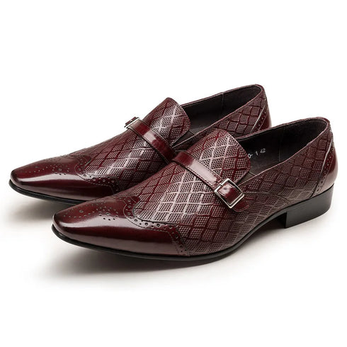 Elegant Patent Leather Oxford Loafers for Men - Versatile Dress Shoes for Weddings and Office Occasions - Comfortable Slip-On Style with Pointed Toe Design