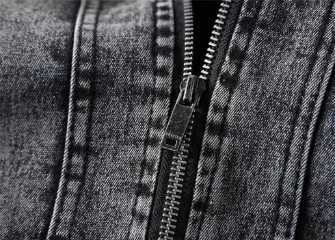 Men's Plus Velvet Winter Denim Jacket - Classic Retro Slim Fit Casual Outerwear Coat for Stylish Leisure Wear S-3XL