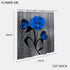 Red Rose and Butterfly Bathroom Mat and Shower Curtain Set Waterproof Eco-Friendly Design