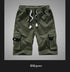 Men's Cargo Shorts Combat Plus Big Size Capris for Summer