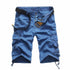 Summer Cargo Shorts Men Cool Camouflage Casual Pants Camo