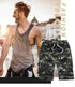 Men's Cargo Shorts Combat Plus Big Size Capris for Summer