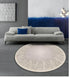 Modern Geometric Round Carpet for Living Room Bedroom and Hallway
