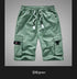 Men's Cargo Shorts Combat Plus Big Size Capris for Summer
