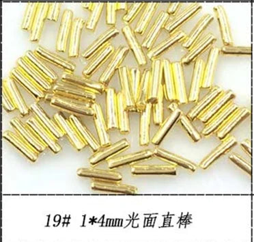 500pcs Metal Nail Art Decorations - Japan Korea Alloy Rivets, Studs, and DIY Accessories for Creative Designs