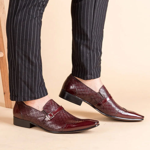 Elegant Patent Leather Oxford Loafers for Men - Versatile Dress Shoes for Weddings and Office Occasions - Comfortable Slip-On Style with Pointed Toe Design