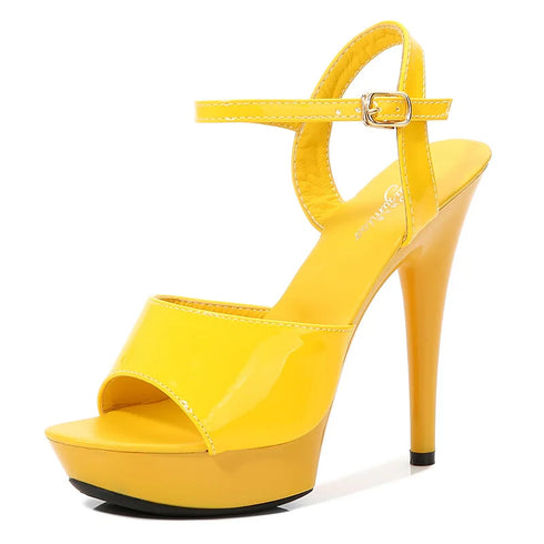 Womens High Heels Sandals 13cm Sexy Stripper Party Pumps