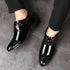 Breathable Leather Oxford Shoes for Men - Formal Business Dress Footwear
