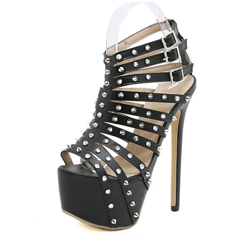 Sexy Peep Toe Platform Heels For Women Party Dance Shoes