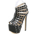 Sexy Peep Toe Platform Heels For Women Party Dance Shoes