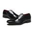 Elegant Men's Dress Shoes - Premium Business Leather Lace-up Brogue Footwear for Formal Events and Weddings