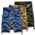 Summer Cargo Shorts Men Cool Camouflage Casual Pants Camo