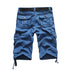Summer Cargo Shorts Men Cool Camouflage Casual Pants Camo