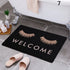 Cartoon Camper Bathroom Doormat Absorbent Indoor Rug Anti-Slip Decorative Floor Mat