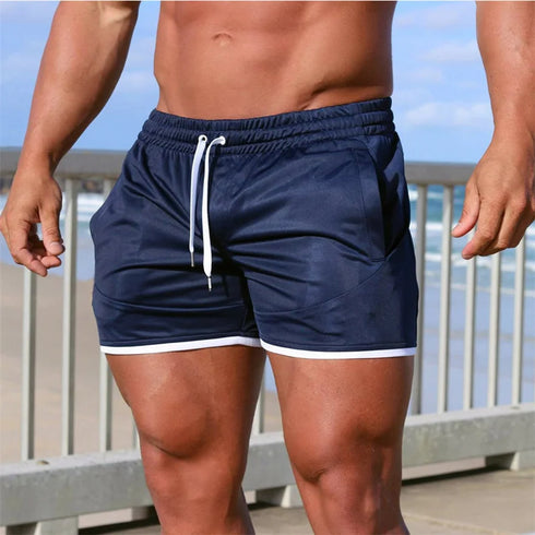 Men Shorts Fitness Beach Sports Shorts Summer Workout Jogger