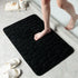 Cobblestone Embossed Bath Mat Water Absorption Non-Slip Memory Foam Washable Rug