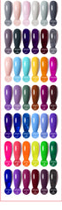 Glittery Gel Nail Polish for Eye-Catching Halloween Nails – 7.5ML Semi-Permanent UV LED Varnish for Stunning Nail Art and Manicure