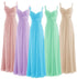 A Line Chiffon Sweetheart Bridesmaid Dress For Evening With Pleated Off Shoulder Silhouette And Lace Up Back