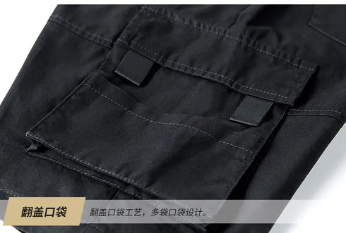 Men's Cargo Shorts Combat Plus Big Size Capris for Summer