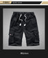 Men's Cargo Shorts Combat Plus Big Size Capris for Summer